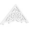 Ekena Millwork Pitch Athens Architectural Grade PVC Gable Pediment, 36"W x 16 1/2"H x 1"P (11/12) GPP036X017X100ATH - alternate 1